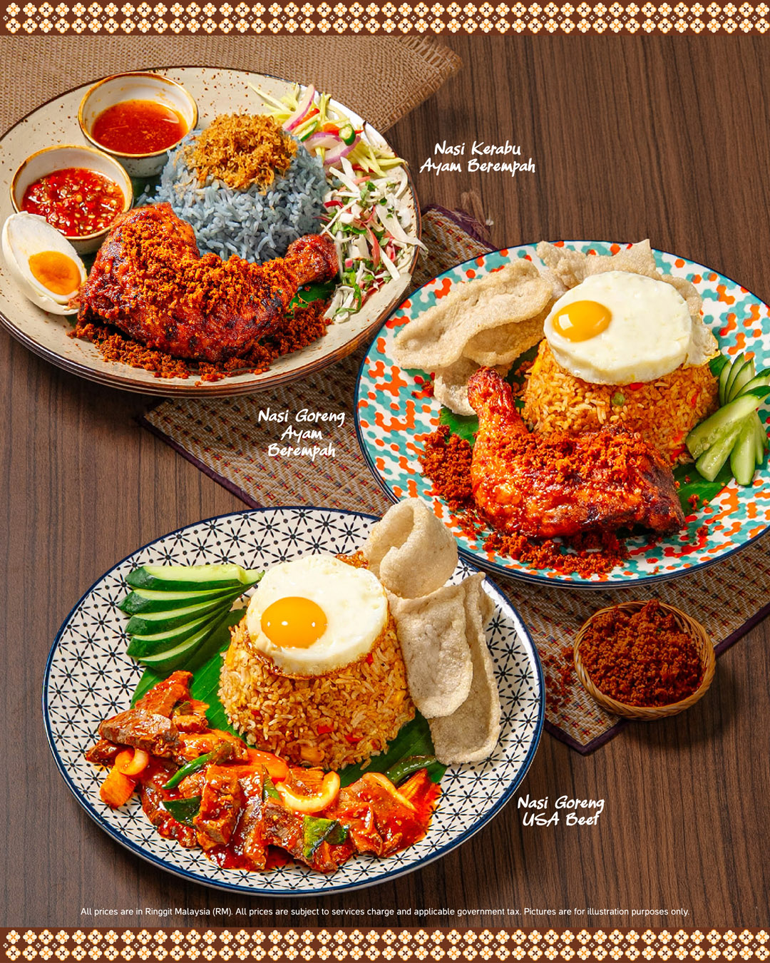 Teh Tarik Place Signature Menu