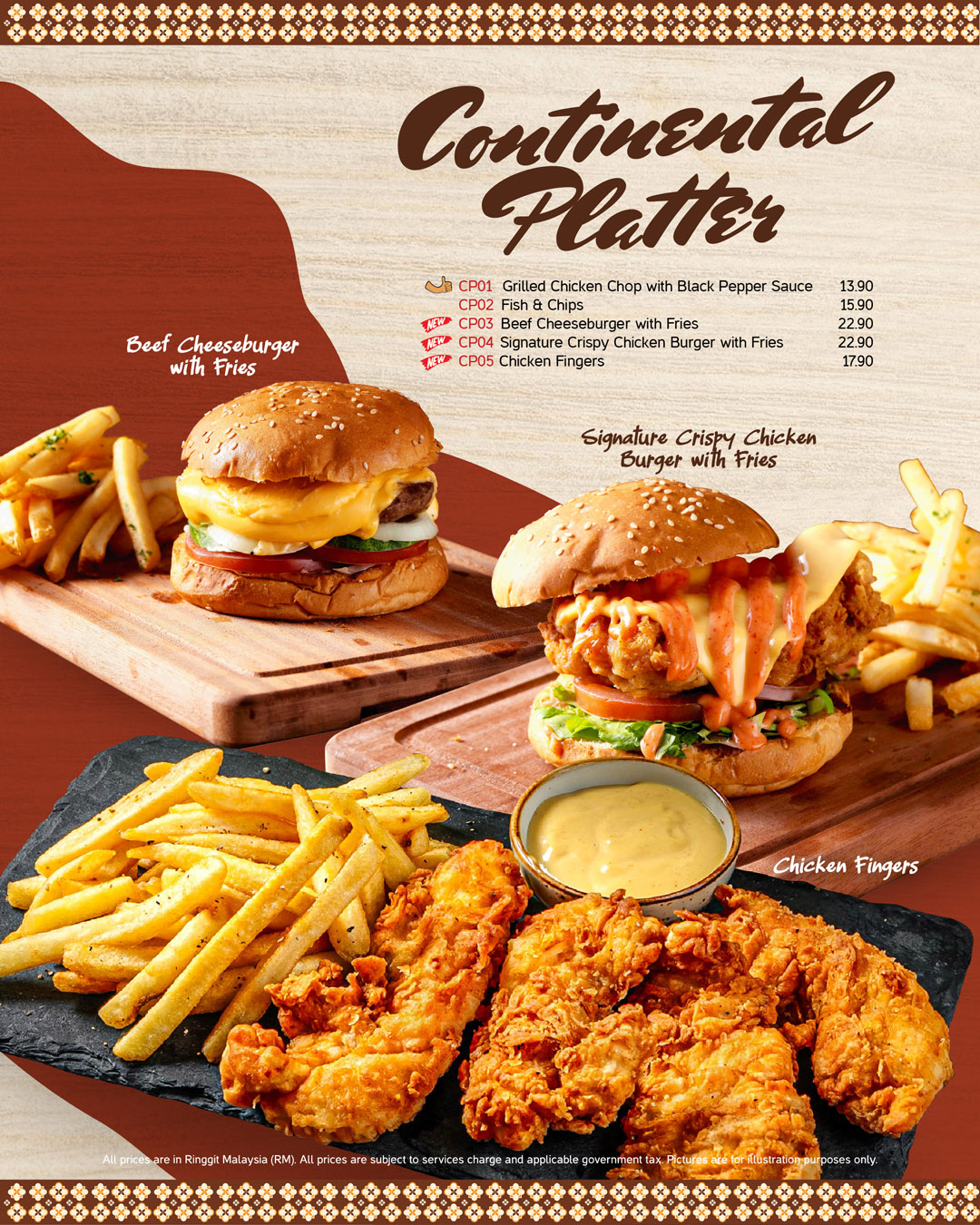 Teh Tarik Place Signature Menu