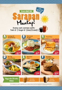 TTP Setia City Sarapan Mantap 9am-11am