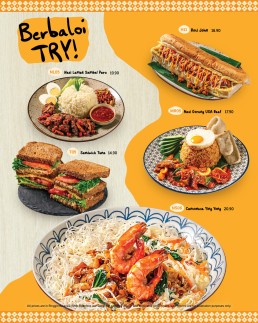 Teh Tarik Place Classic Menu