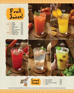 Teh Tarik Place Classic Menu