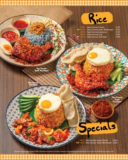 Teh Tarik Place Classic Menu