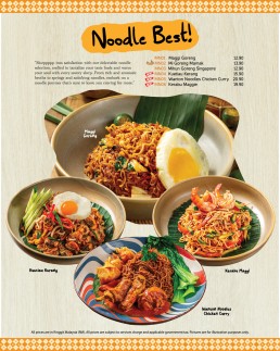 Teh Tarik Place Classic Menu