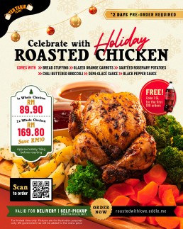 Celebrate with Holiday Roasted Chicken