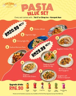 TTP Signature Sunway Putra Pasta Value Set