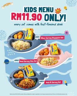Teh Tarik Place Kids Menu