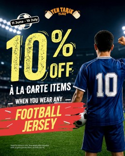 TTP 10% OFF Football Jersey